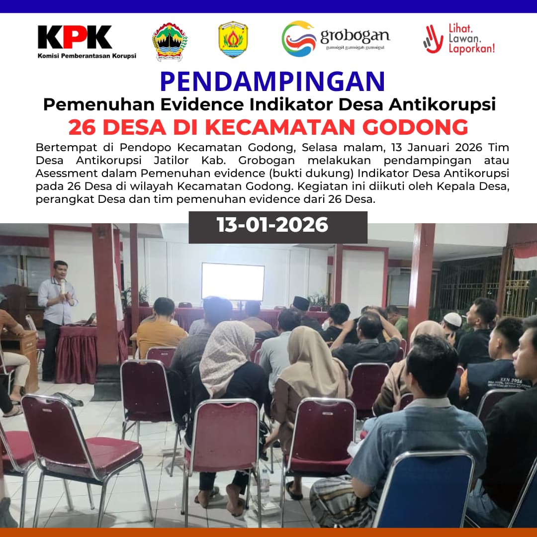 20260113 PendampinganAnkor 26Desa Kec Godong