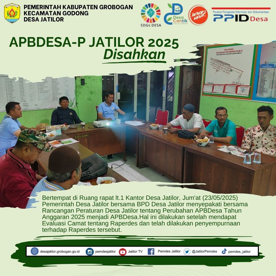 APBDesa P Jatilor 2025 disahkan