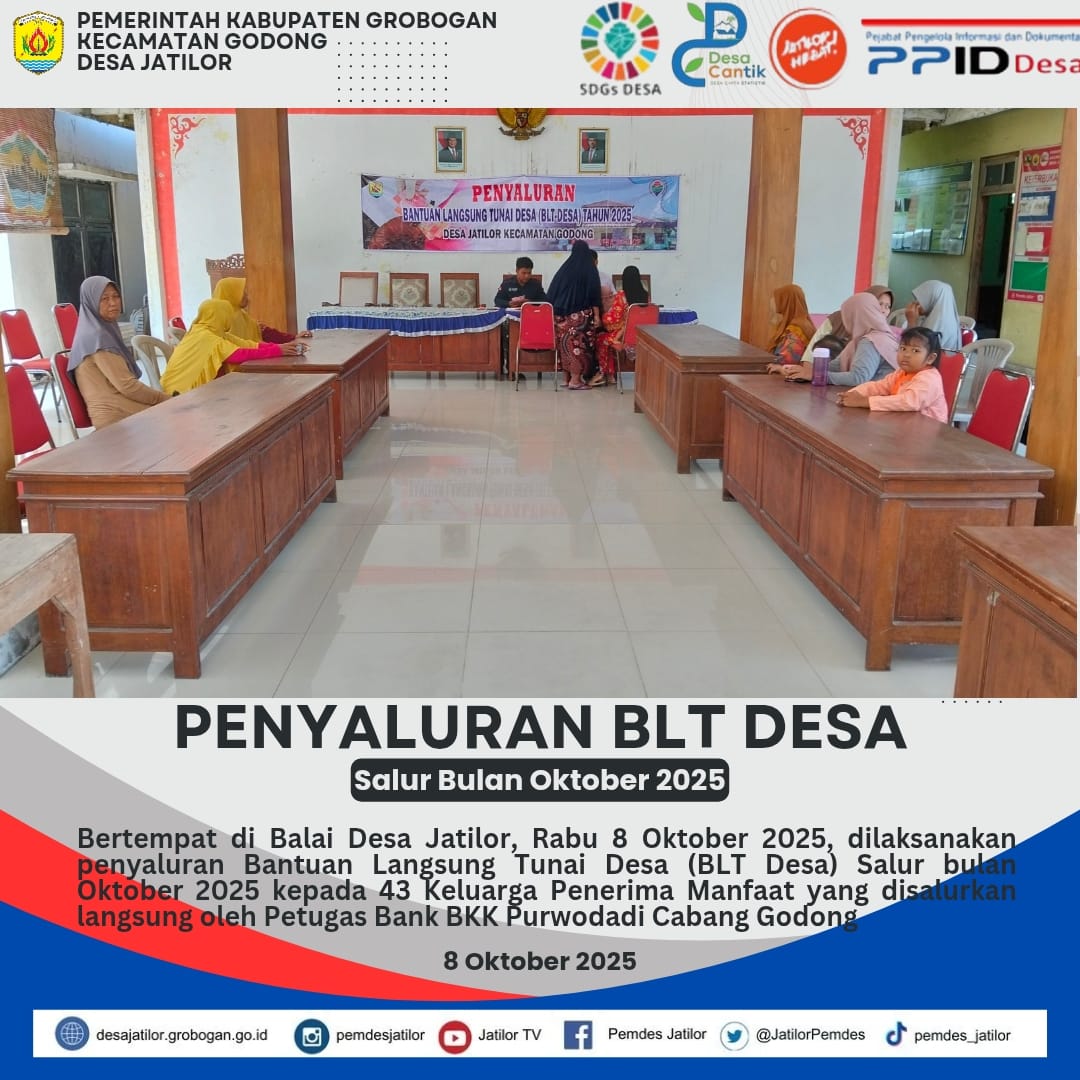 BLT Salur Oktober 2025