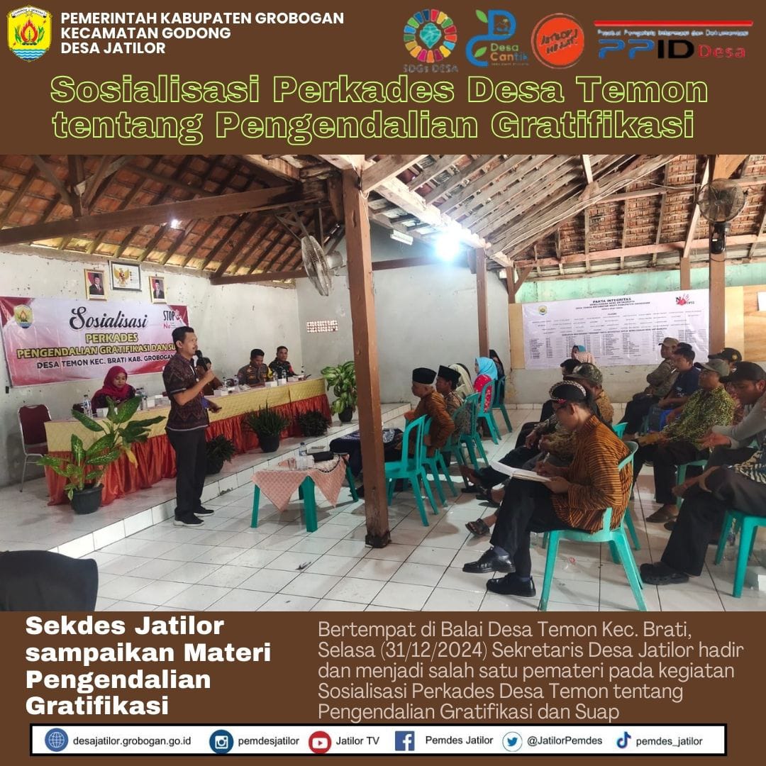 Best Practice Sekdes Jatilor di Desa Temon 2024