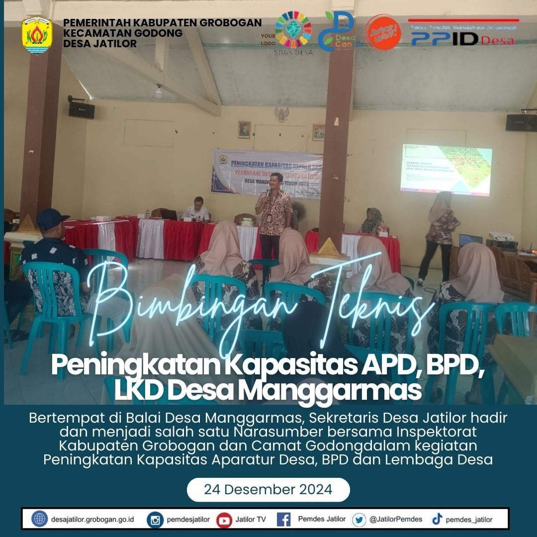 Bimtek Peningkatan Kapasitas Manggarmas