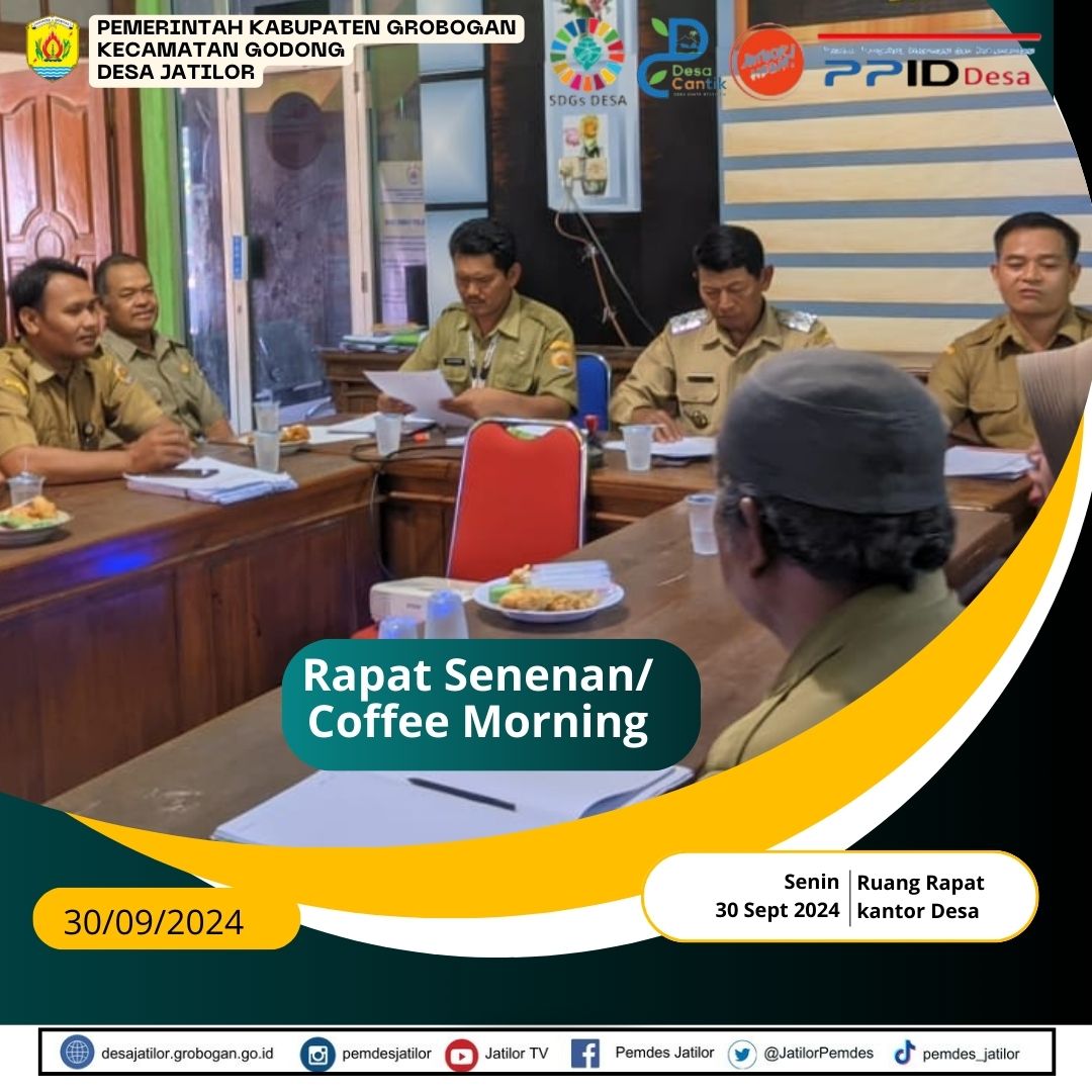 Coffee Morning 30092024