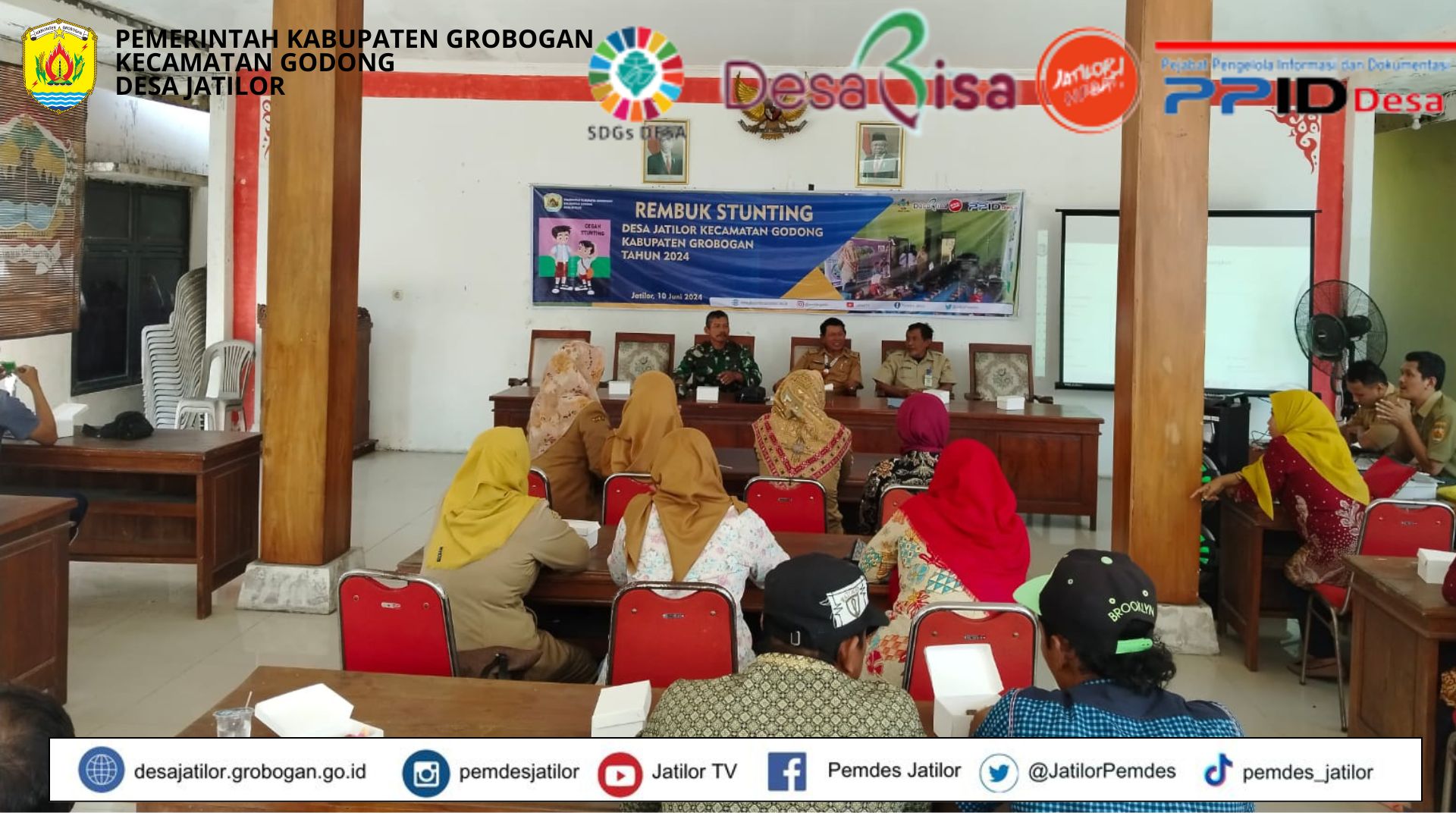 Dokumentasi Rembuk stunting Jatilor 2024
