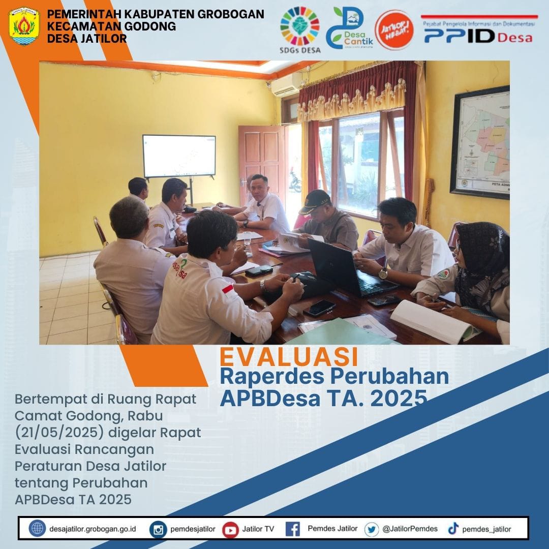 Evaluasi Raperdes Perubahan APBDesa 2025