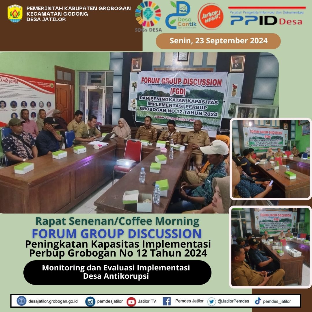 FGD Perbup 12 Tahun 2024