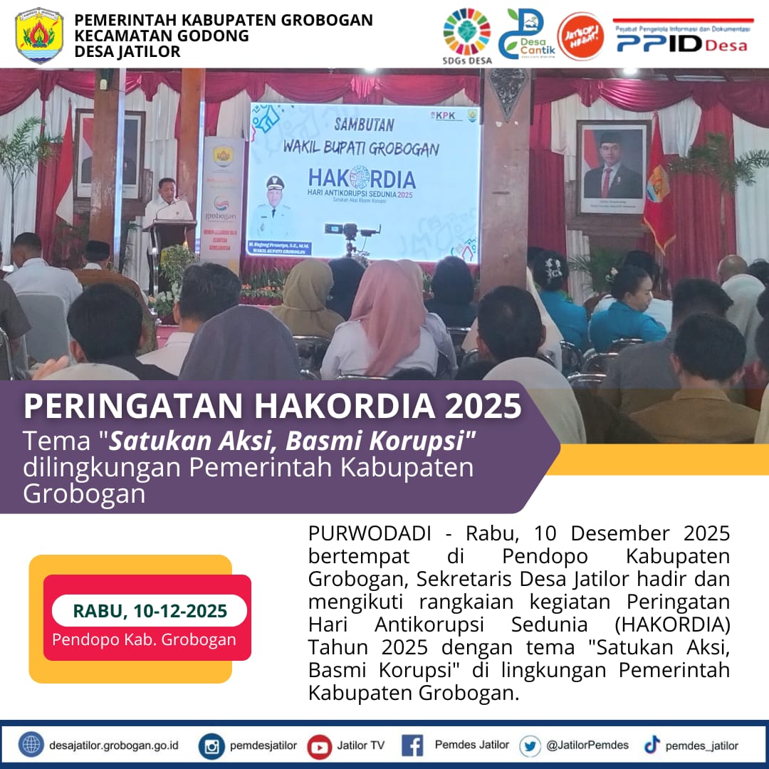 Hakordia Kab Grobogan 2025