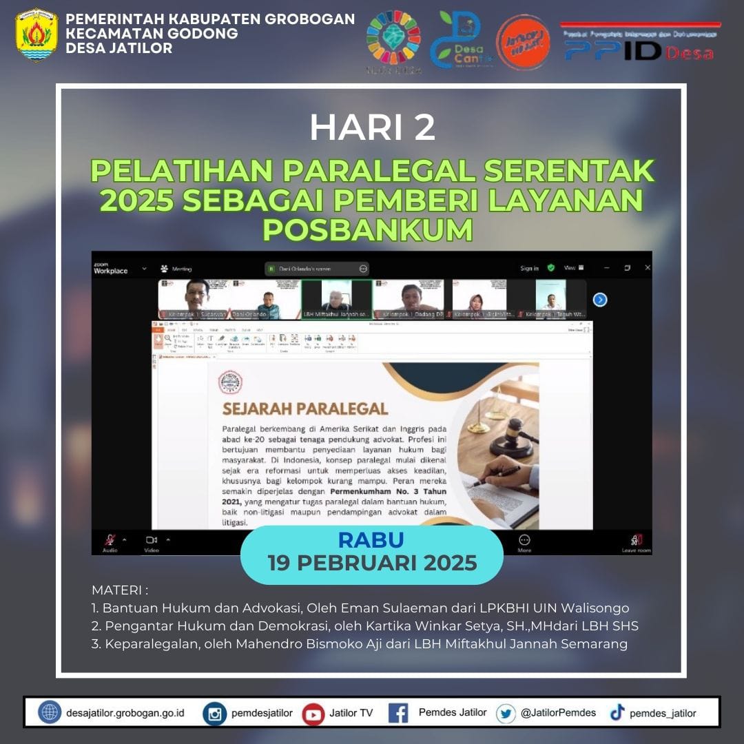 Hari 2 Diklat Paralegal
