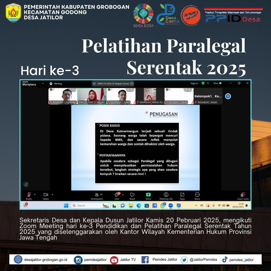 Hari 3 Diklat Paralegal