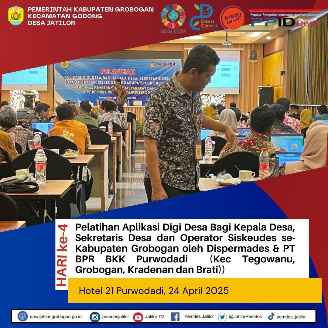 Hari Ke4 Pendampingan Aplikasi Digidesa