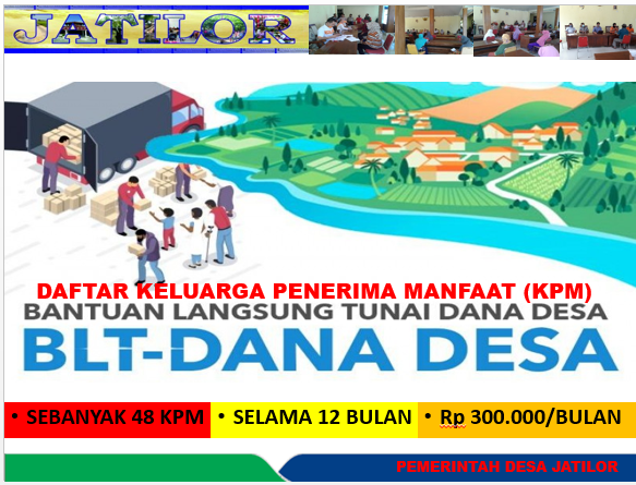 JUDUL DAFTAR PENERIMA BLT DD 2021