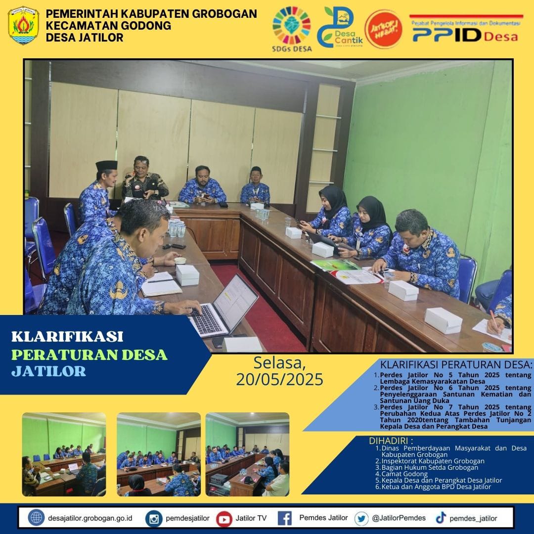 Klarifikasi Perdes LKD Santunan dan Perubahan Kedua Tambahan Tunjangan