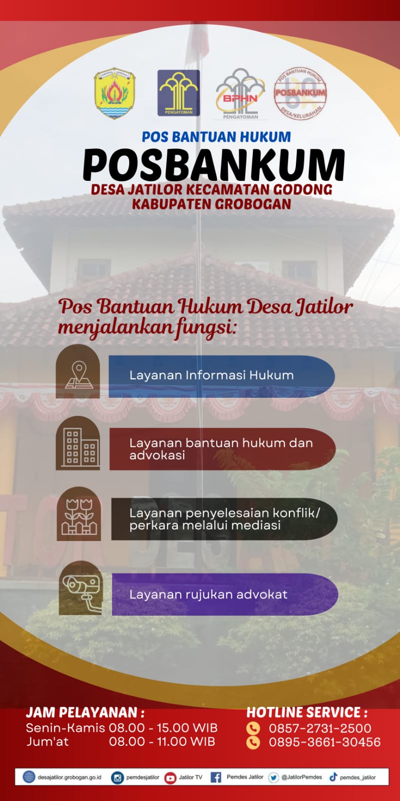 Layanan Posbankum Desa Jatilor