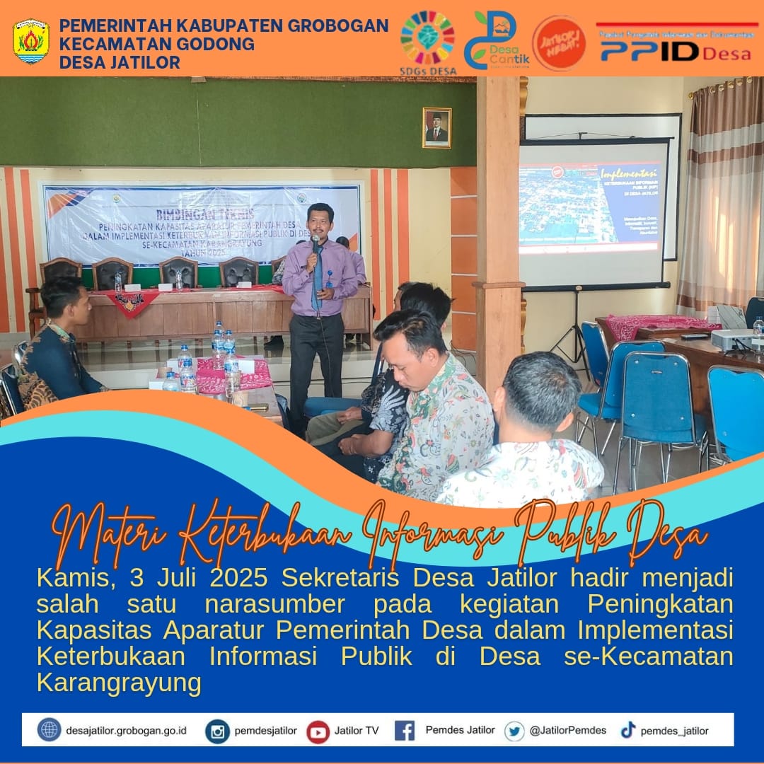 Materi KIP Desa di Karangrayung