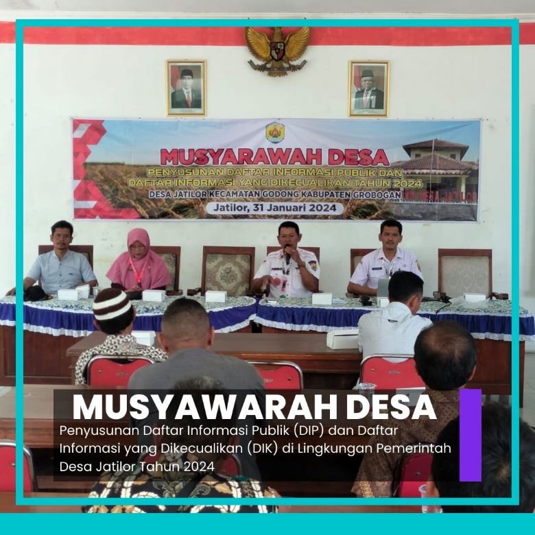 Musdes DIP dan DIK 2024