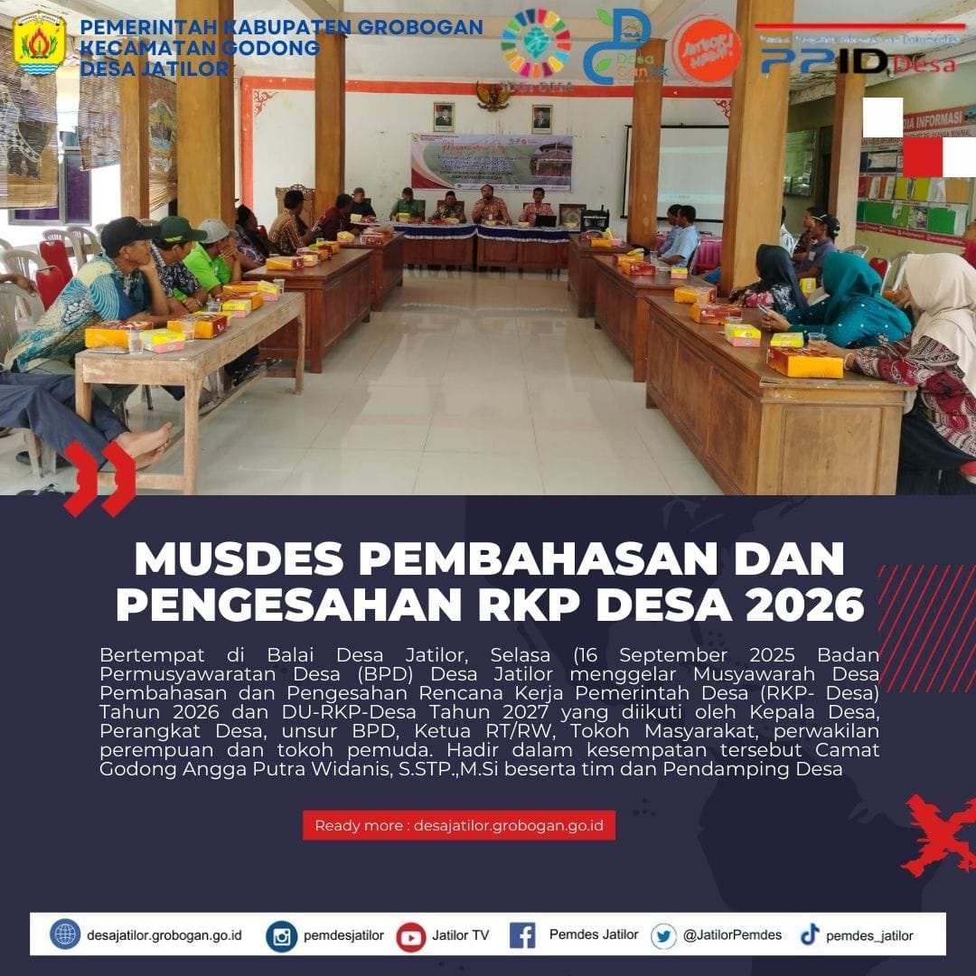 Musdes Pengesahan RKP Desa 2026