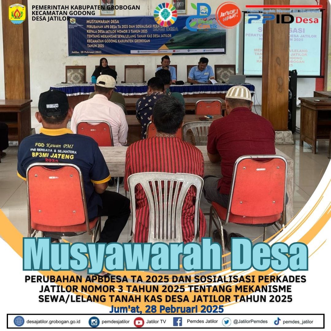 Musdes Sosialisasi Perkades sewa TKD2025