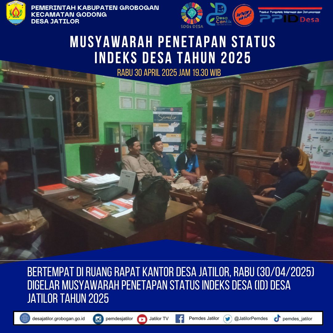 Musyawarah Penetapan Indeks Desa 2025