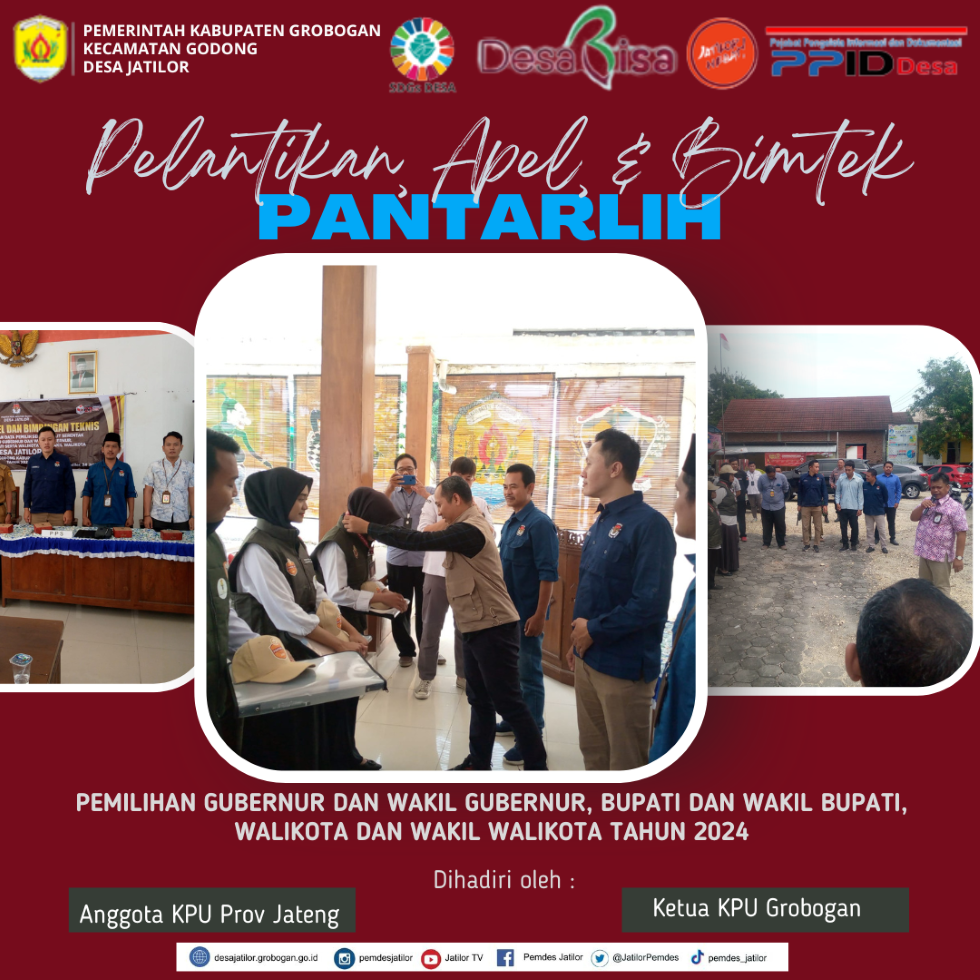 Pelantikan Apel Bimtek Pantarlih2024