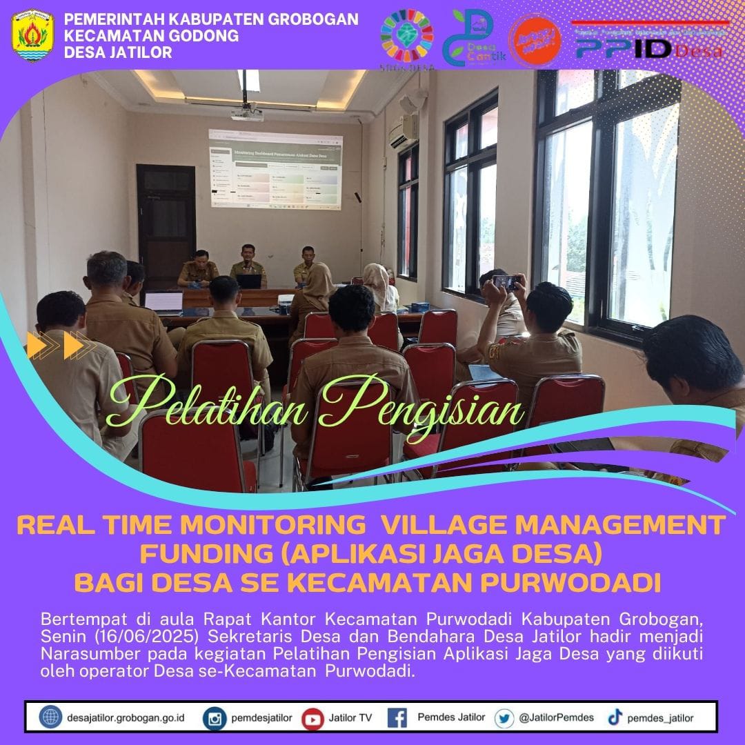 Pelatihan Jaga Desa Kec Purwodadi