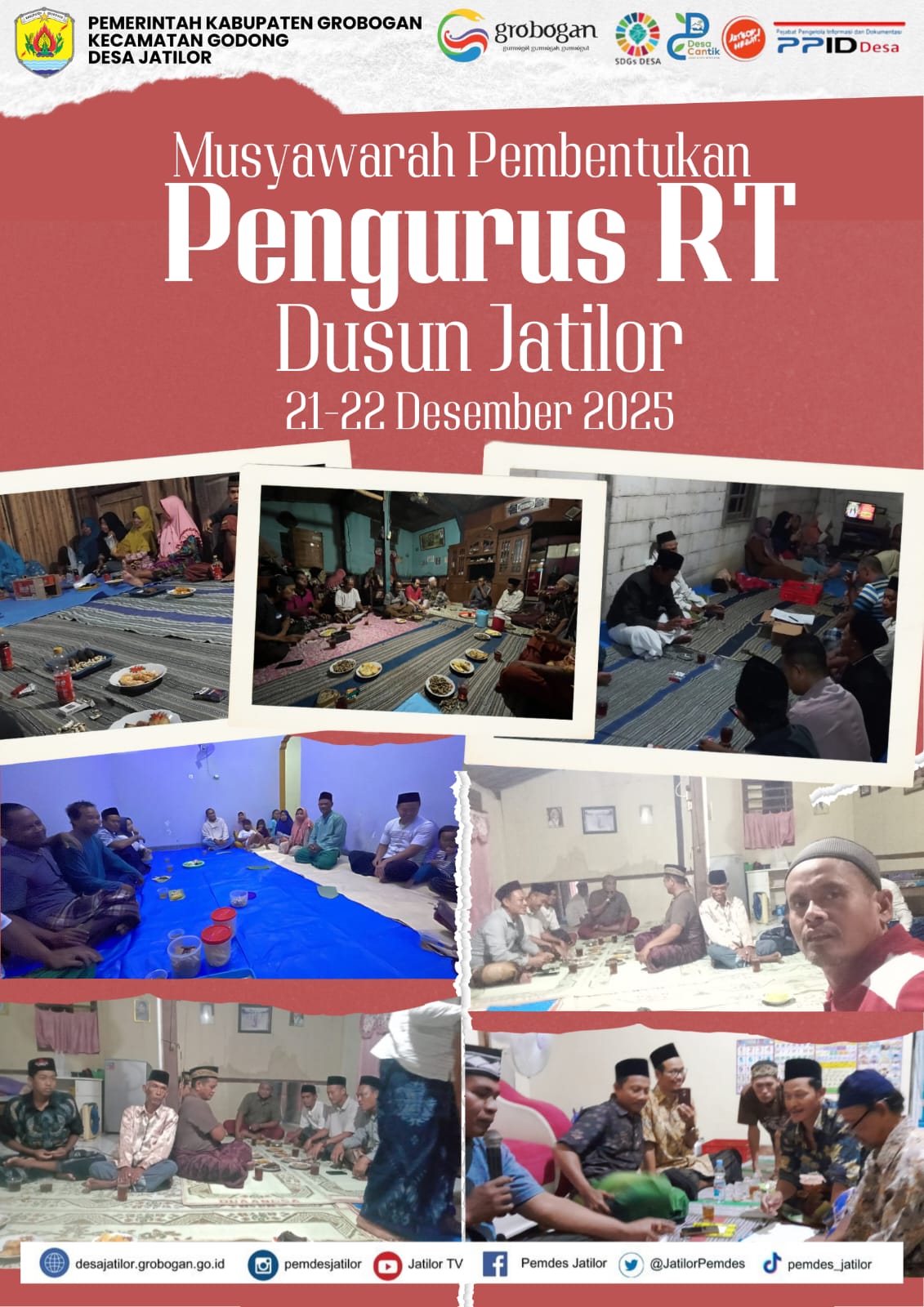 Pembentukan Pengurus RT Jatilor