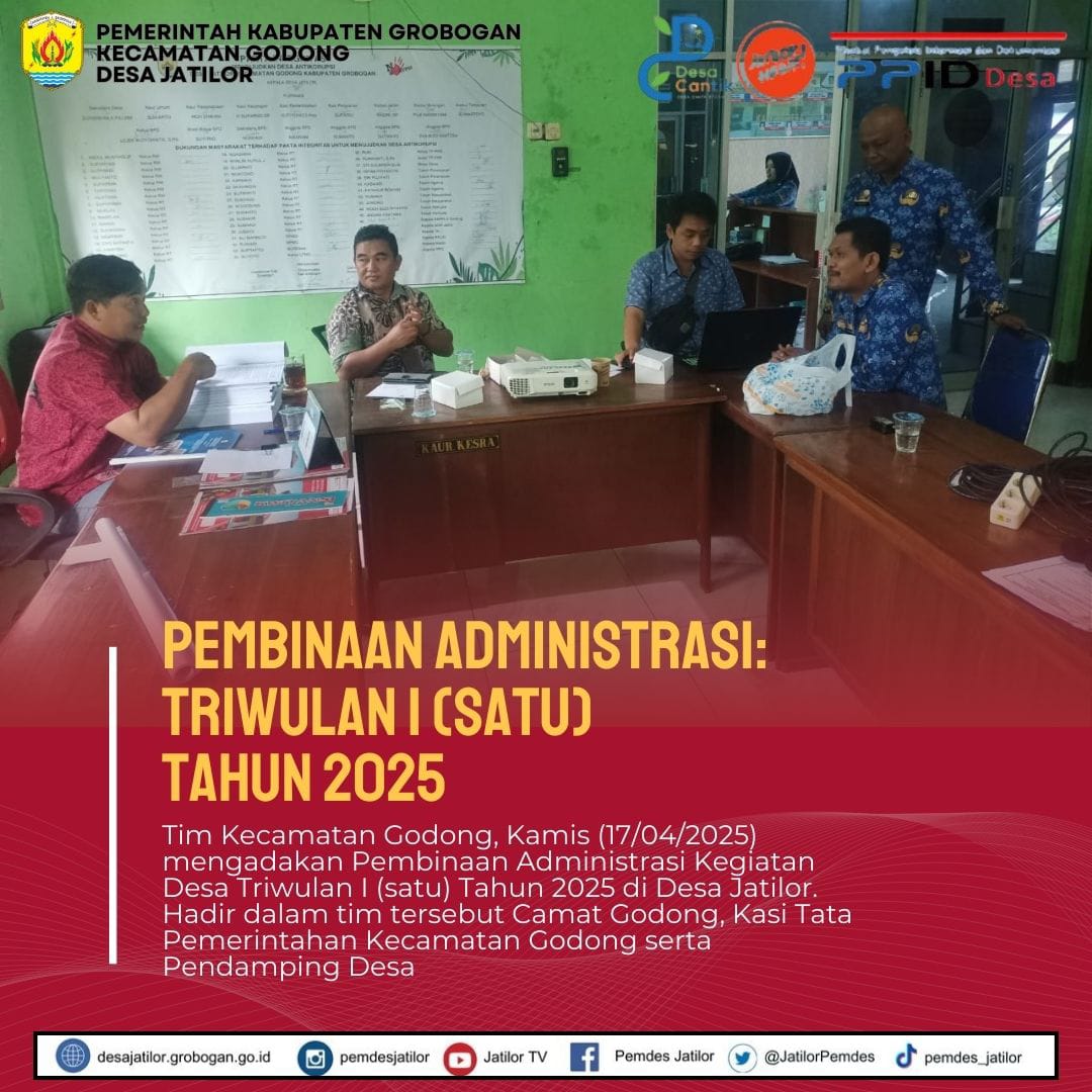 Pembinaan Administrasi TW1 2025