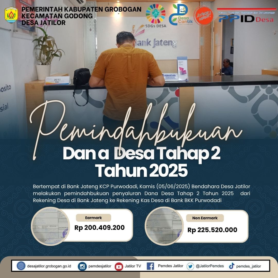 Pemindahbukuan DD Tahap 2 TA 2025