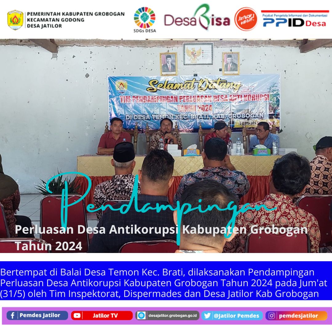 Pendampingan ankor.Temon