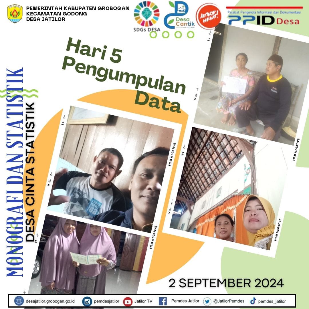 Pendataan Hari 5