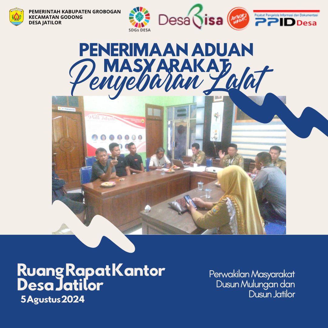 Penerimaan Aduan Masyarakat