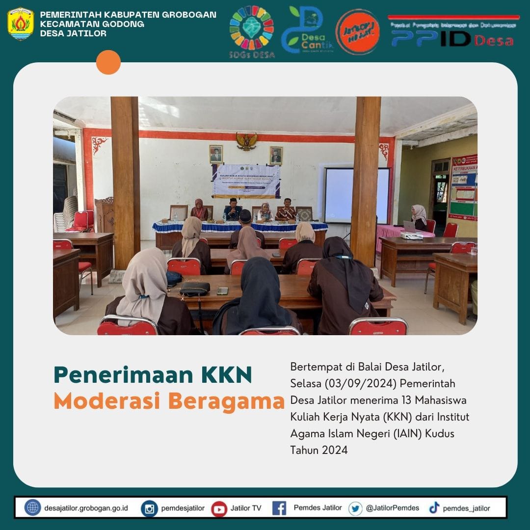 Penerimaan KKN IAIN Kudus 2024
