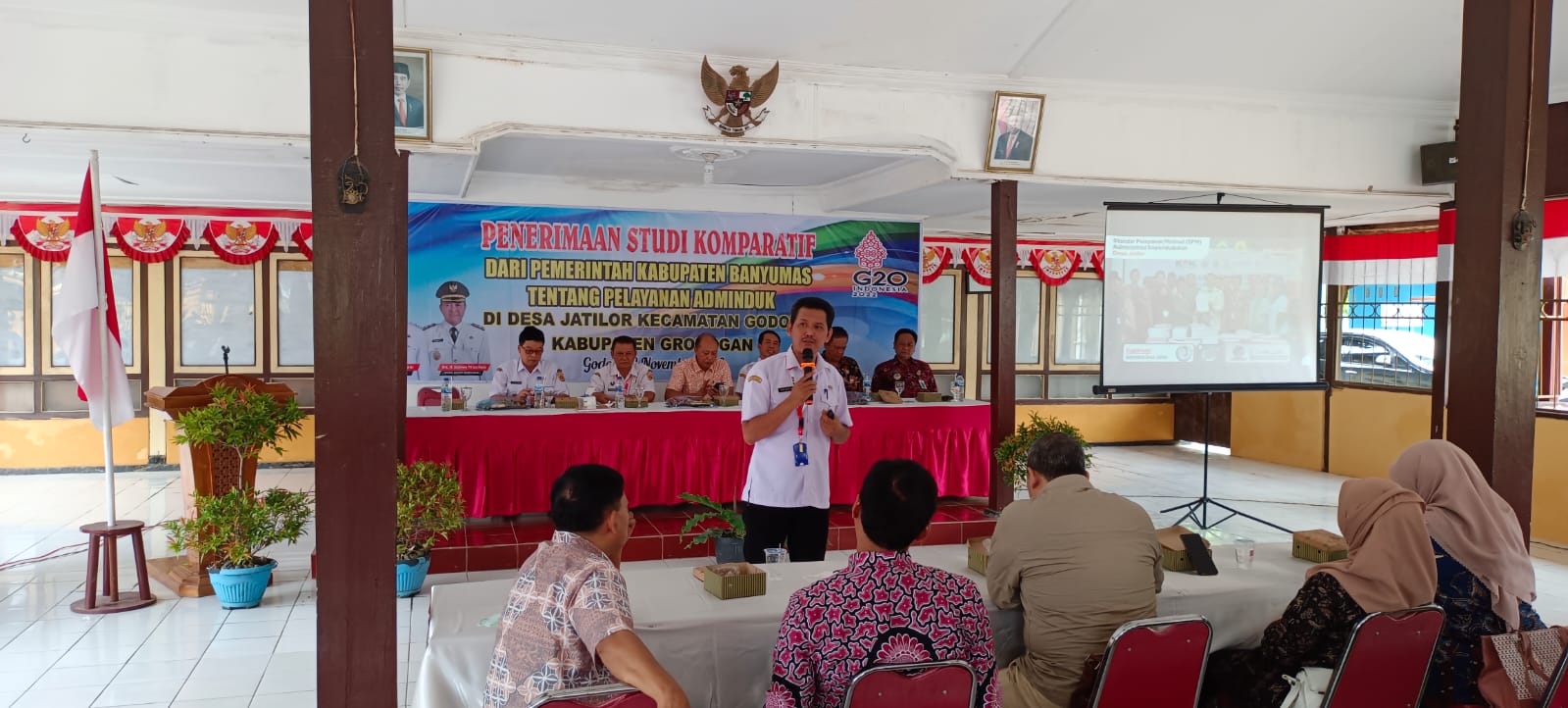 Penerimaan Studi Komparatif Pemkab banyumas