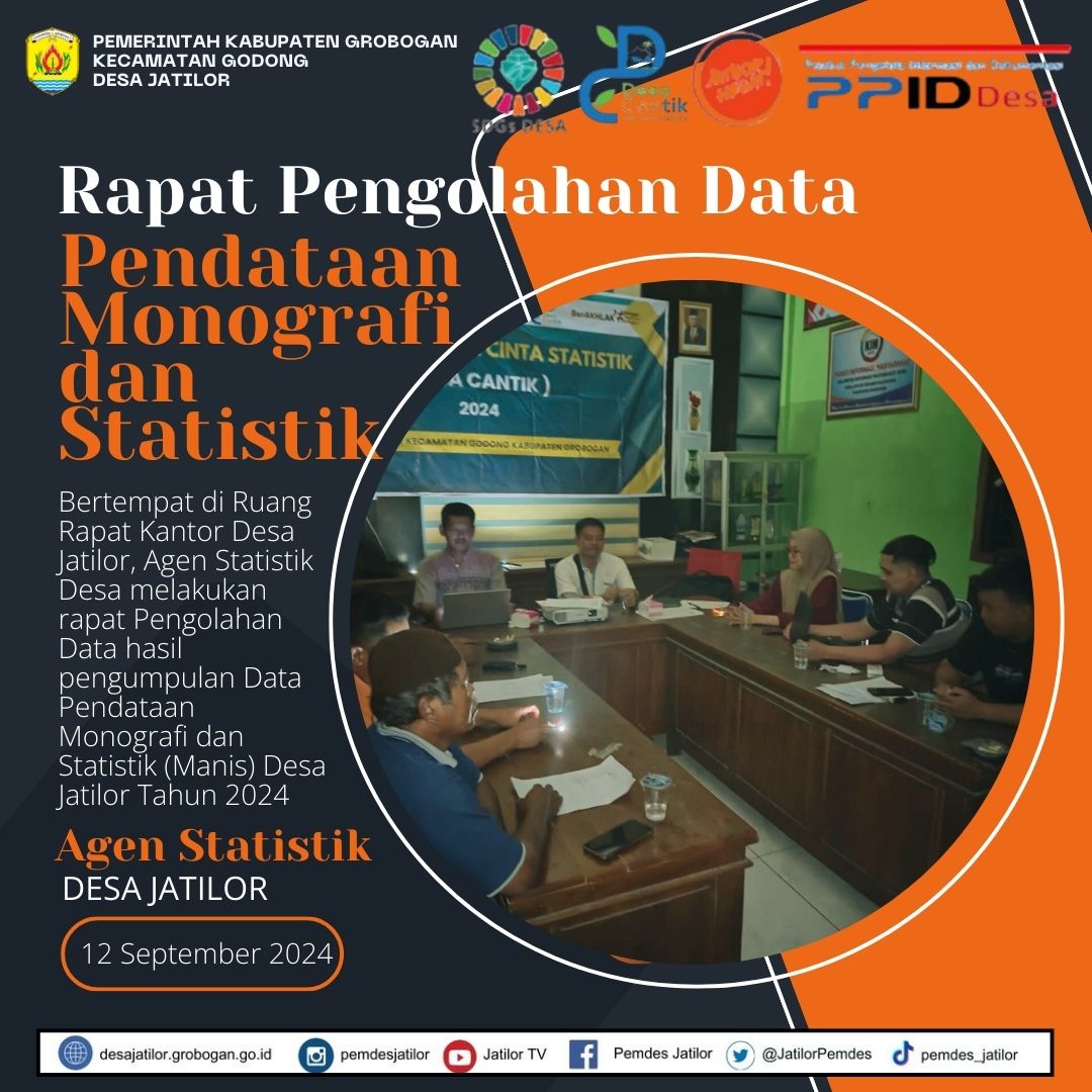 Pengolahan Data Manis