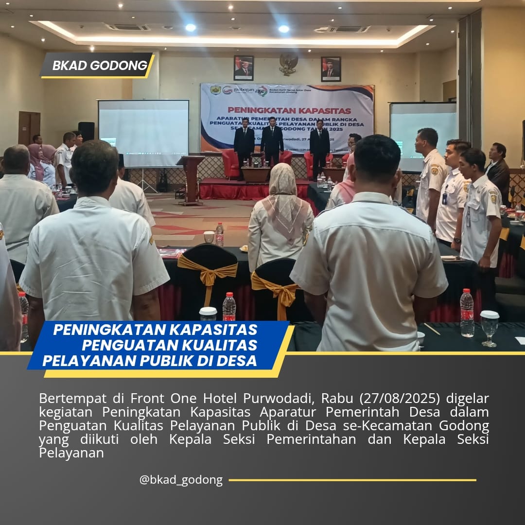 Peningkatan Kapasitas Pelayanan Publik