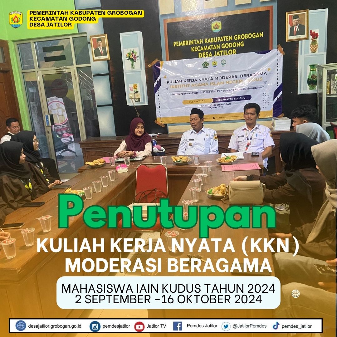 Penutupan KKN IAIN Kudus 2024