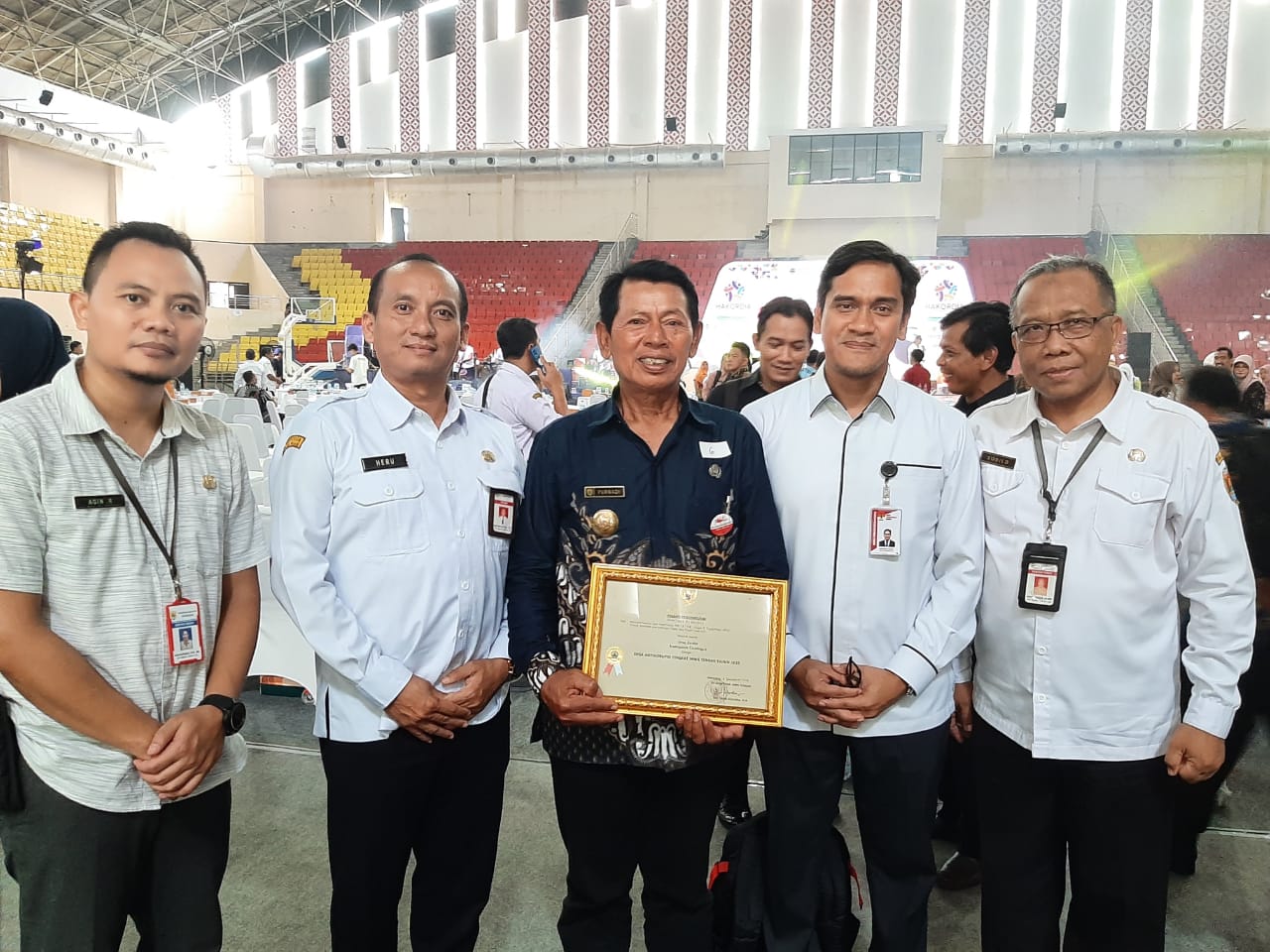 Penyerahan Piagam Penghargaan Desa Ankor 2023