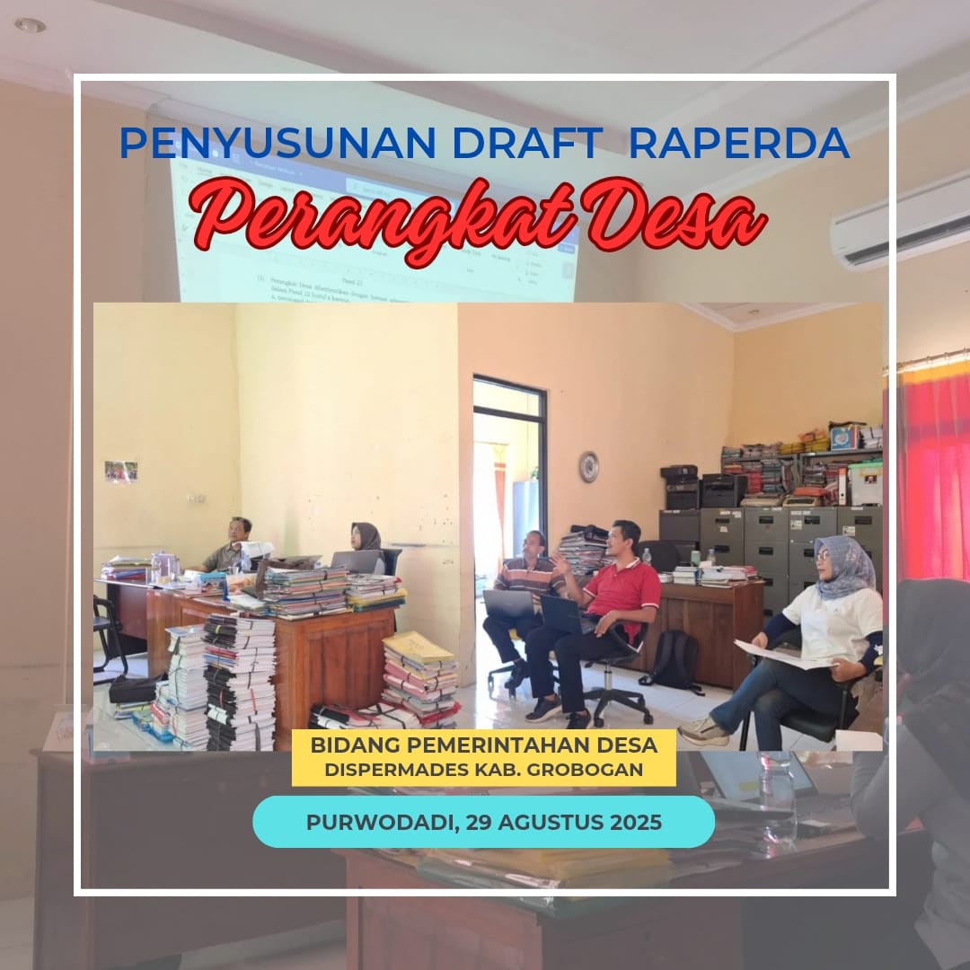 Penyusunan Draft Raperda Perangkat Desa