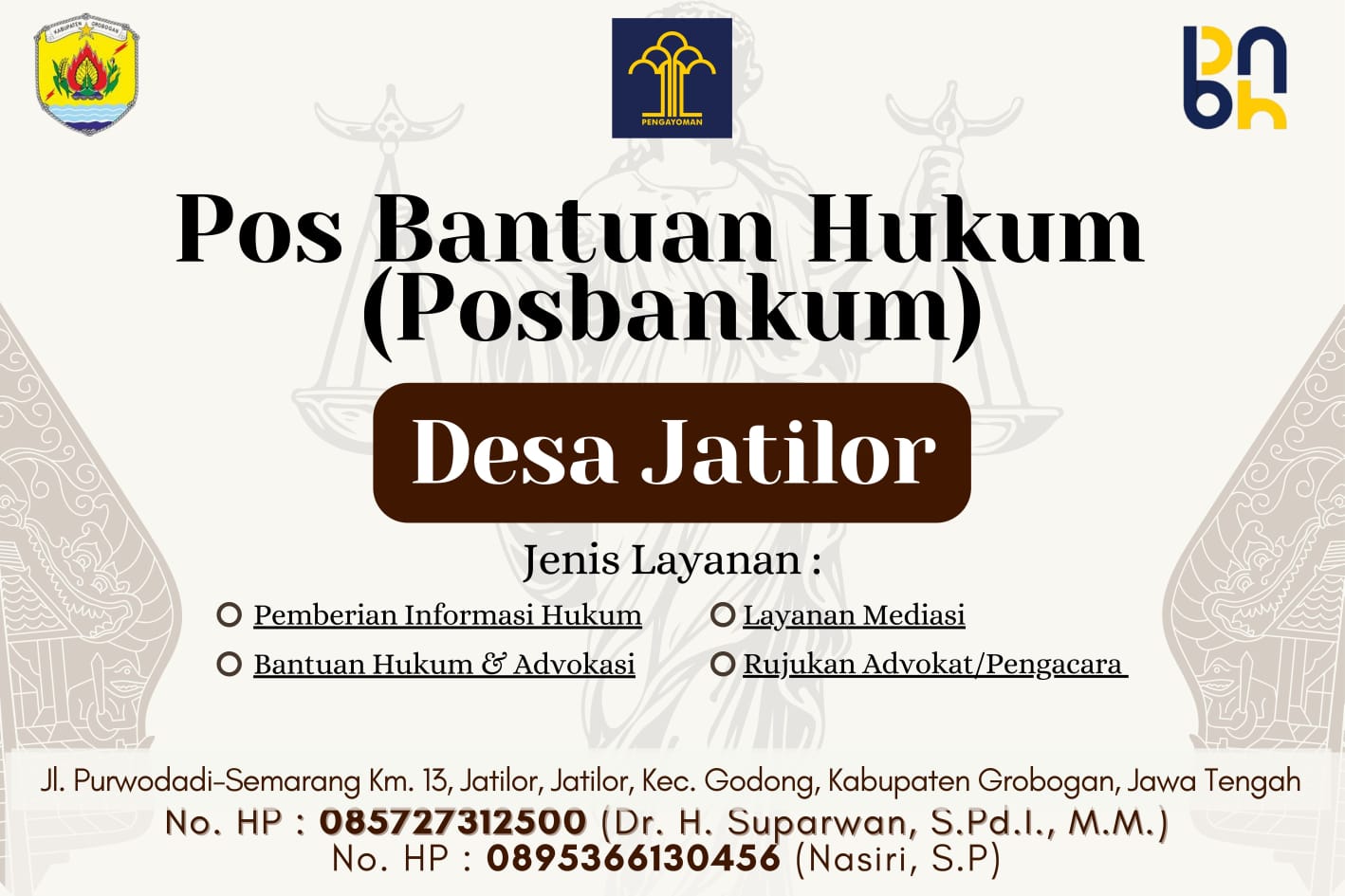 Posbankum Desa Jatilor