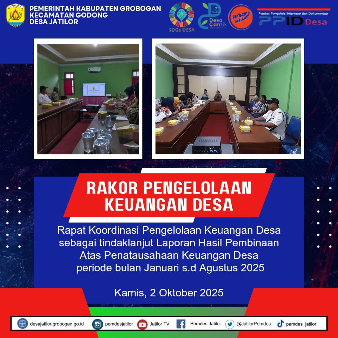 Rakor Keuangan Desa 20251002