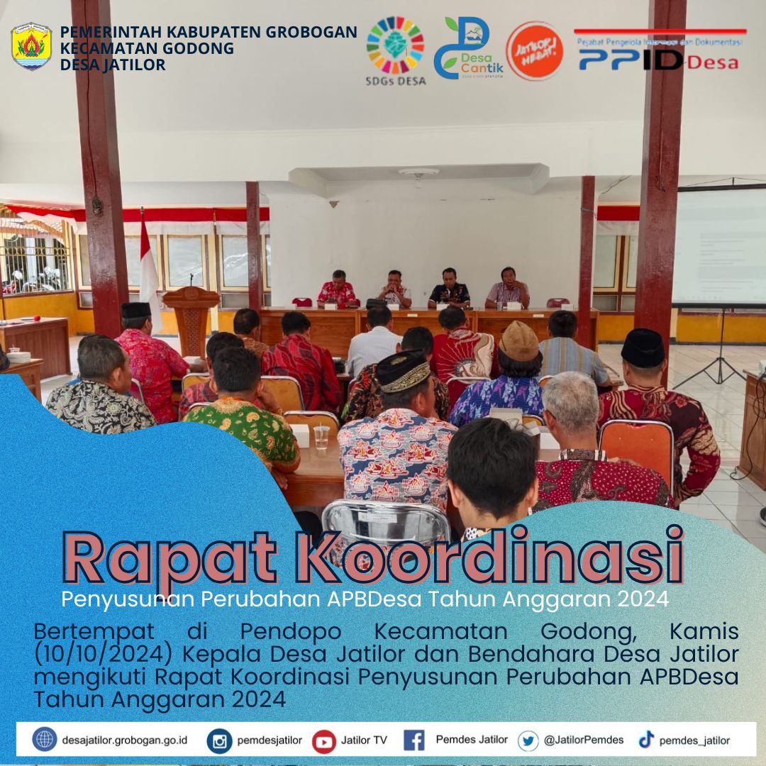Rakor Penyusunan Perub APBDesa 2024