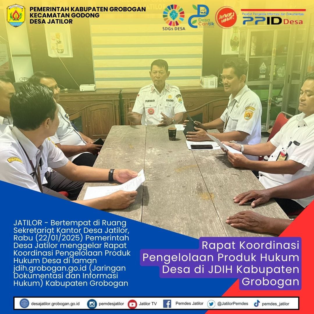 Rakor Produk Hukum Desa