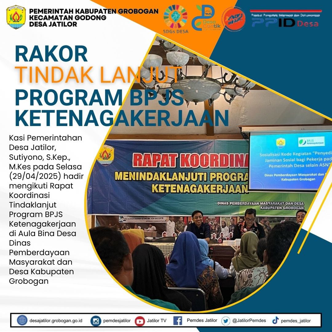 Rakor Tindaklanjut BPJS Ketenagakerjaan