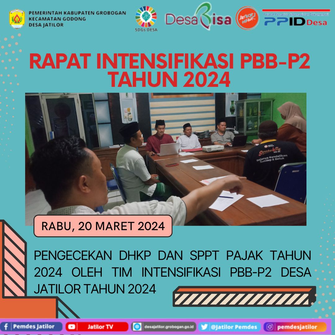 Rapat Intensifikasi PBB 2024