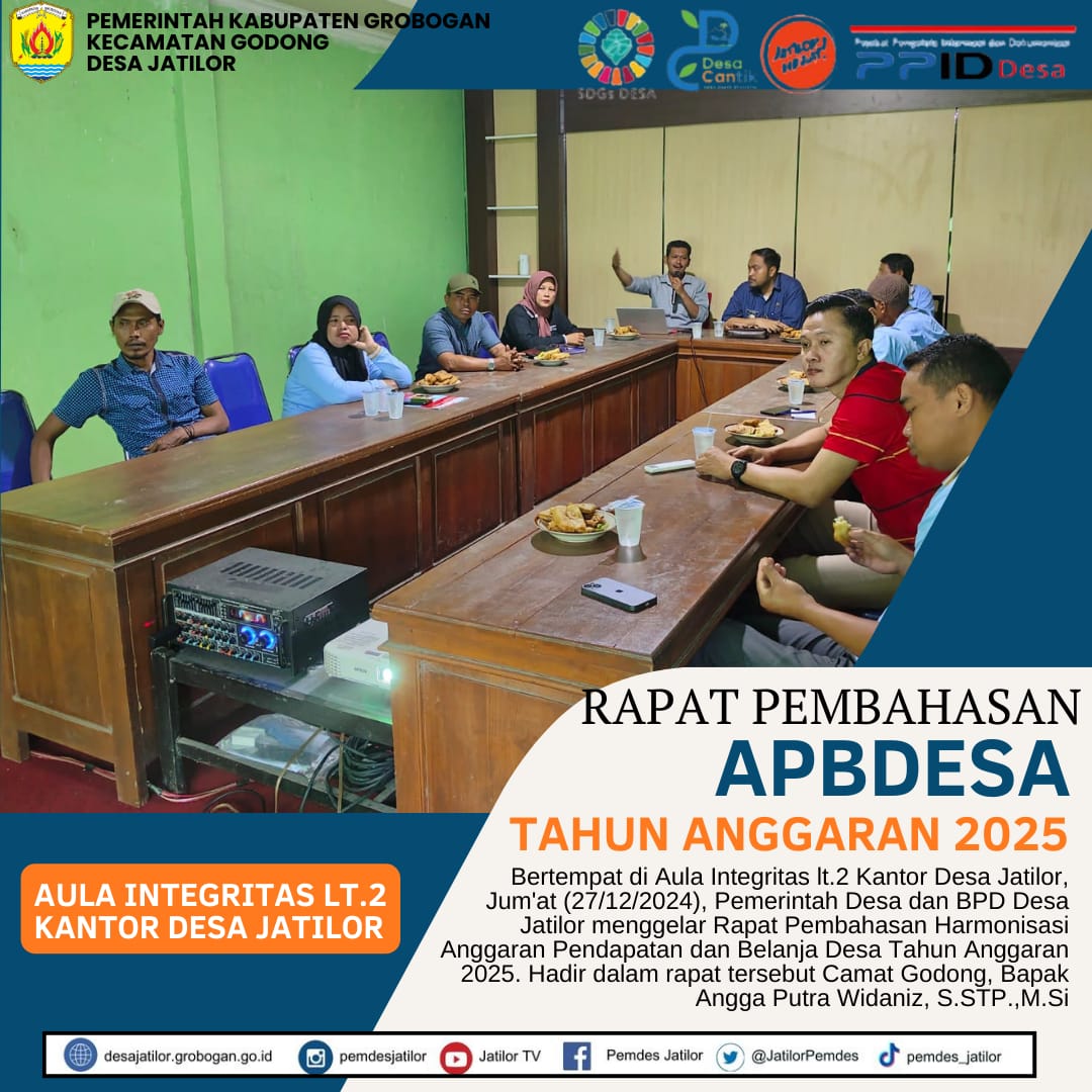 Rapat Pembahasan APBDesa 2025