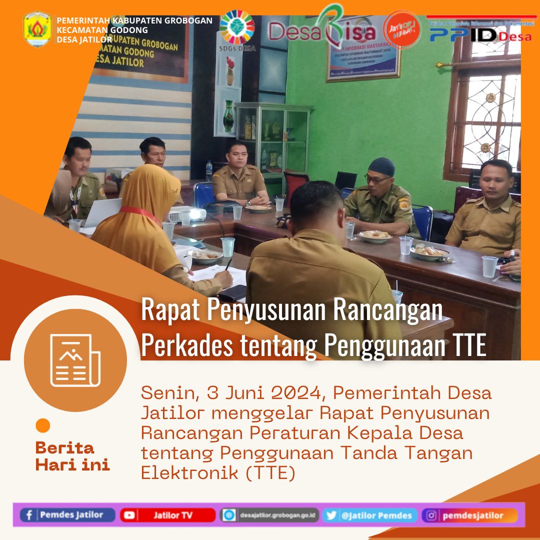 Rapat Penyusunan Raperkades TTE