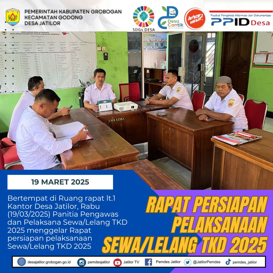 Rapat Persiapan Sewa TKD 2025