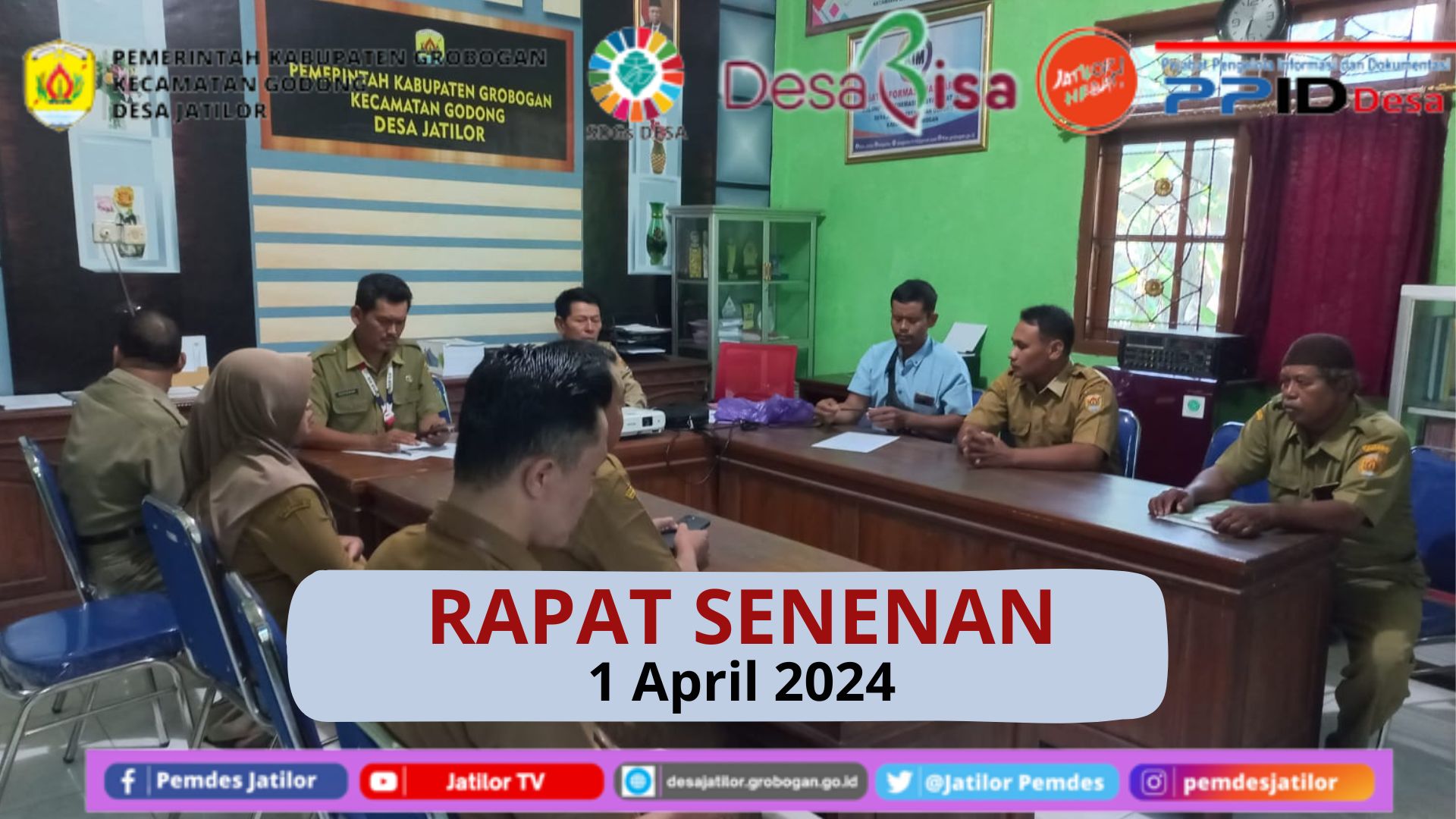 Rapat Senenan 1 April 2024