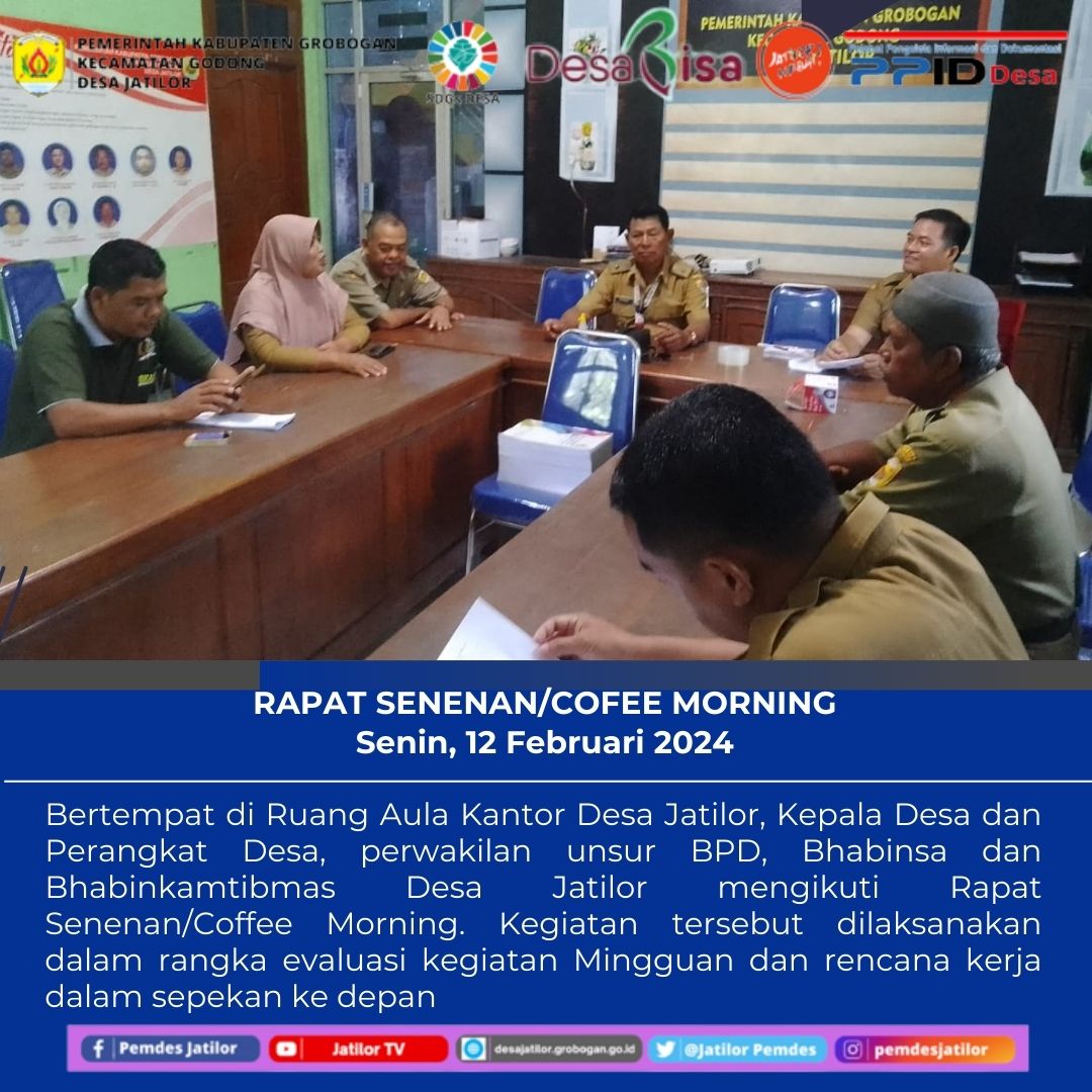 Rapat Senenan 20240112
