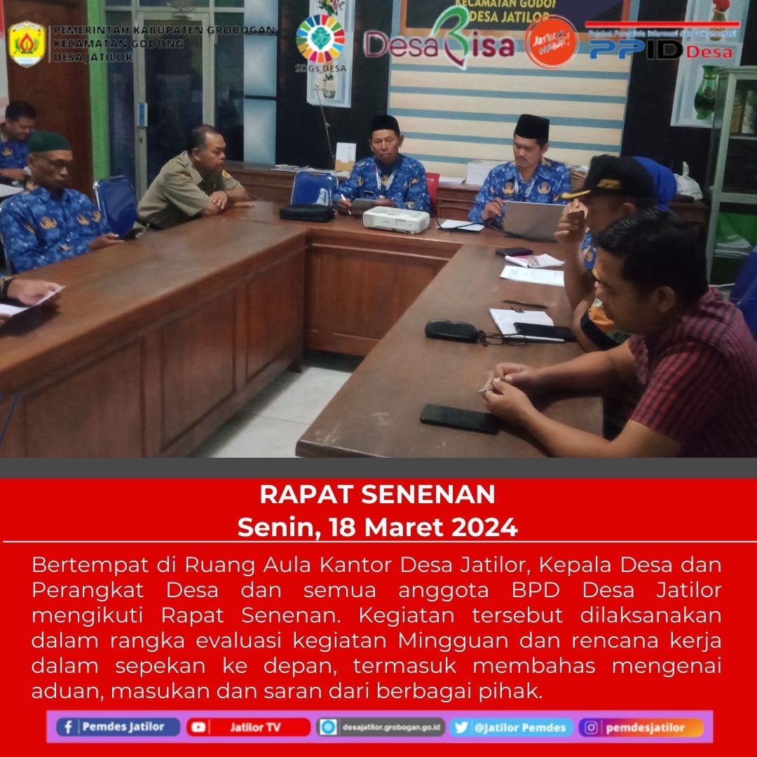 Rapat Senenan 20240418