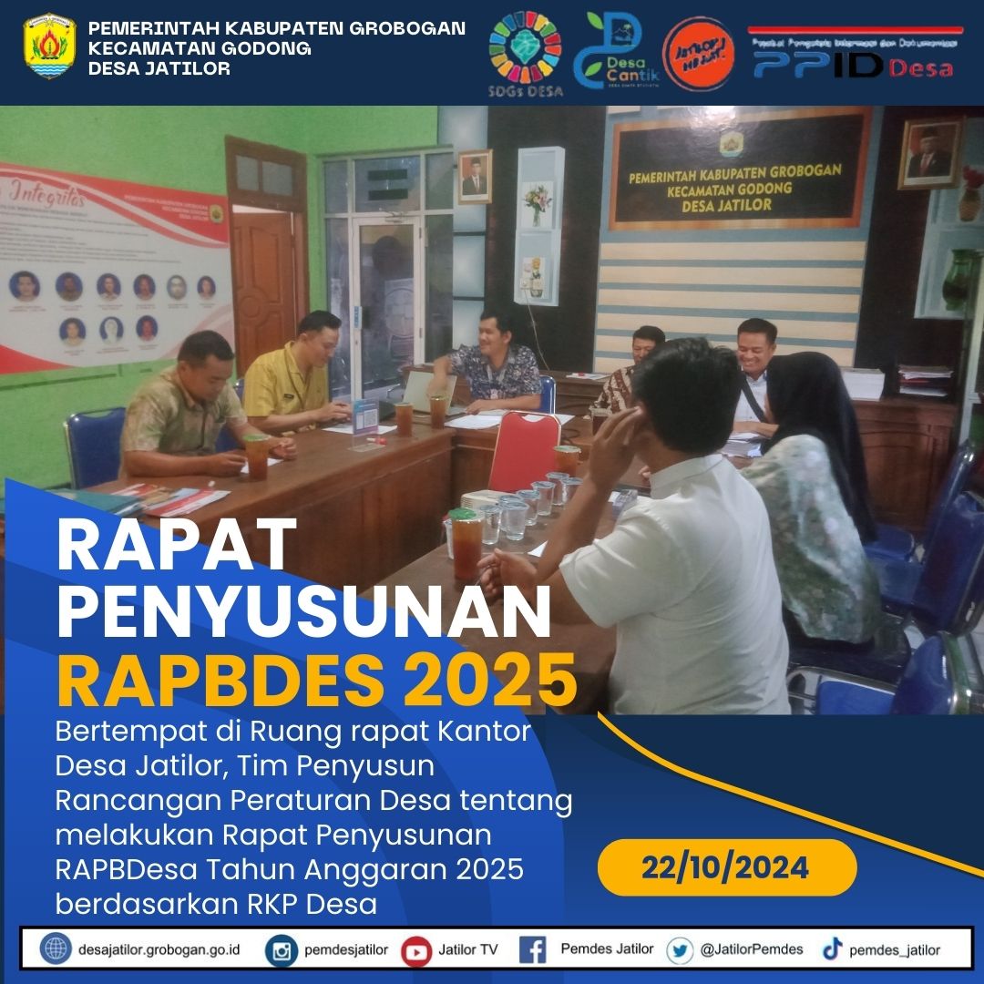 Rapat Tim Penyusunan APBDesa 2025