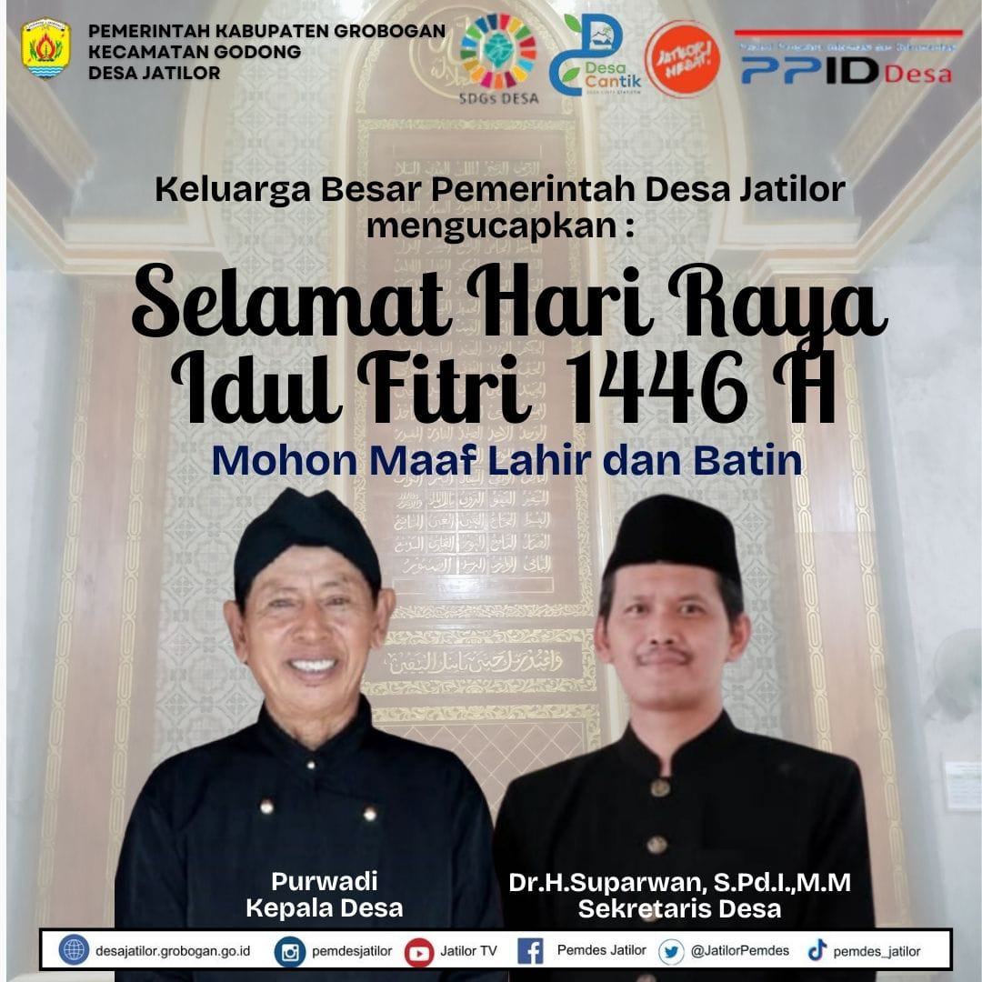Selamat Hari Raya Idul Fitri 1446H